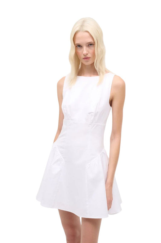 Gwen Mini Dress in White