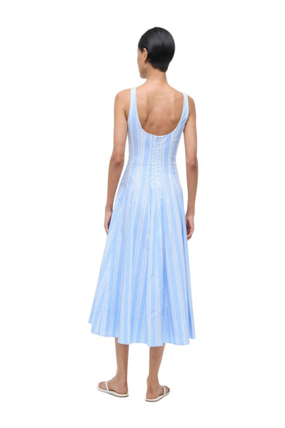 Wells Dress in Ventura Stripe