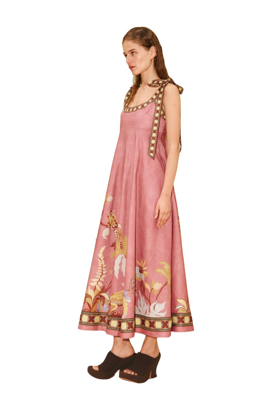 Zuri Ballet Sundress in Rose