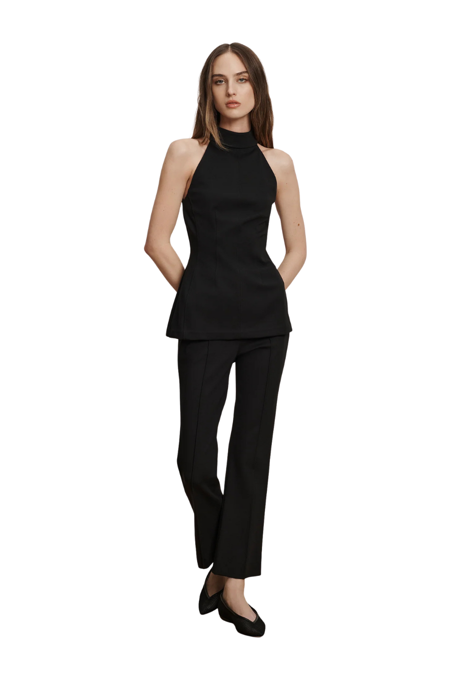 Johanne Halter Top in Black