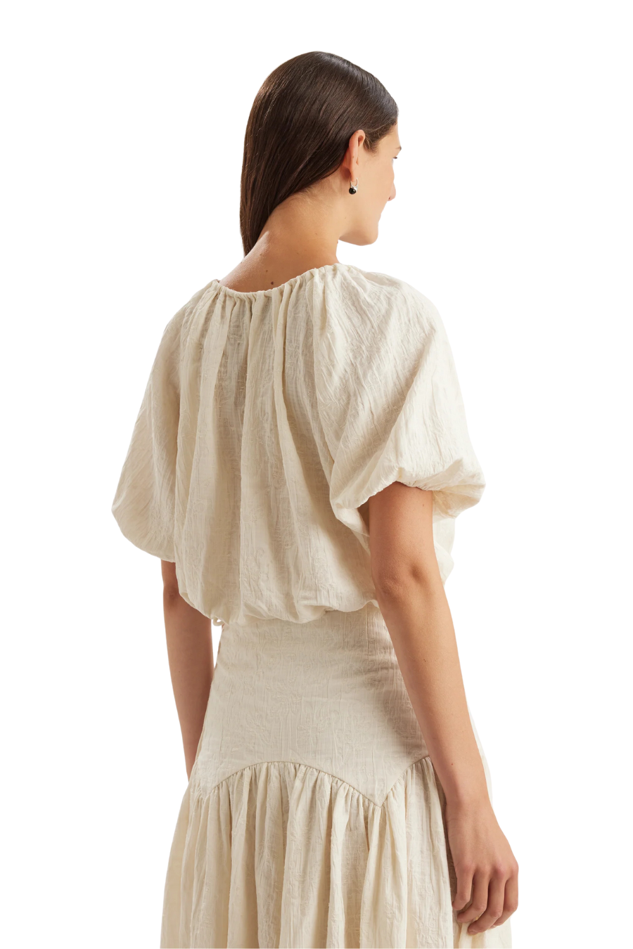 Lotus Top in Cream