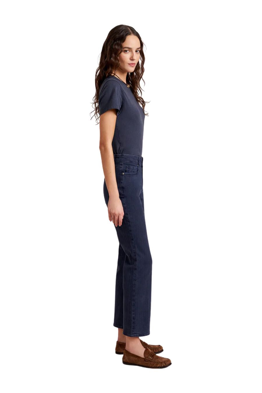The Meredith Jean in Navy Herringbone