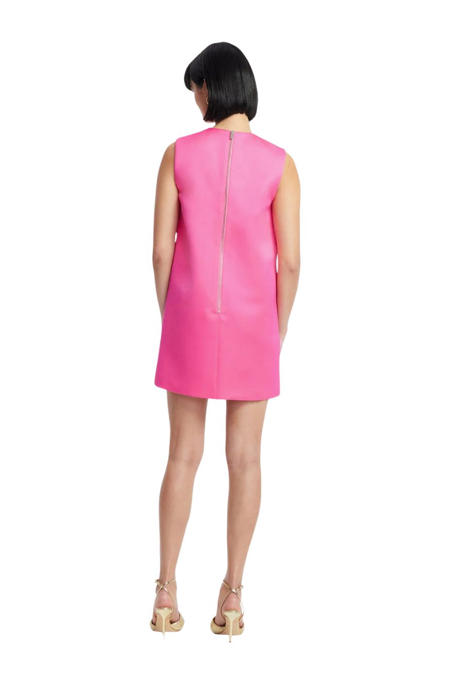 Yvonne Floral Mini in Peony Print Fuchsia