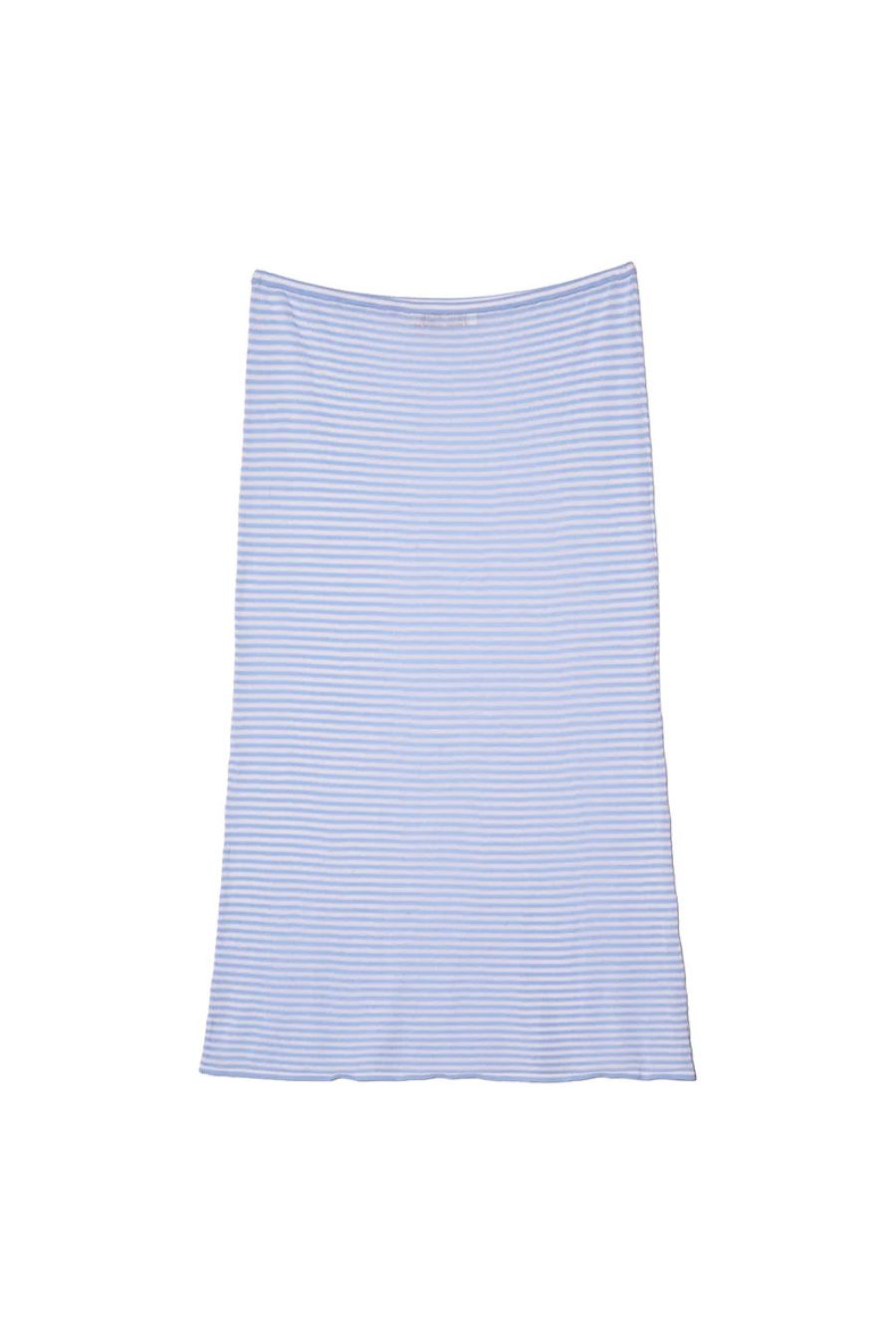 Faye Periwinkle Sheer Knit Skirt