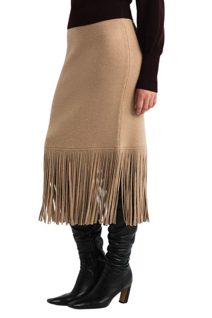 Delphi Skirt in Camel