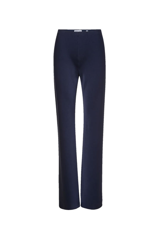 Braddock Wide-Leg Pant in Navy