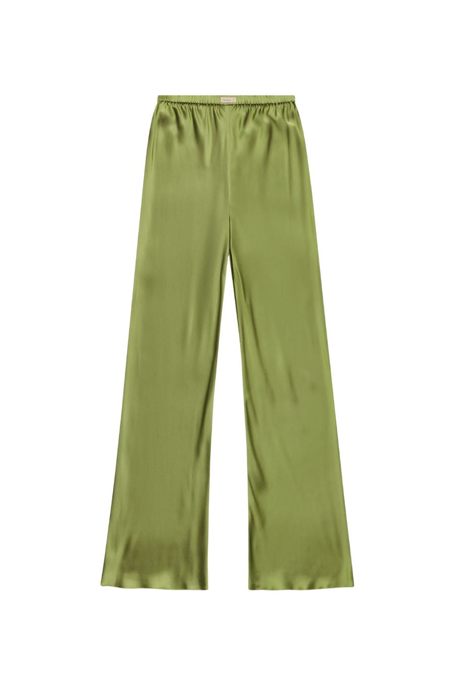 The Silk Bias Pant in Grass