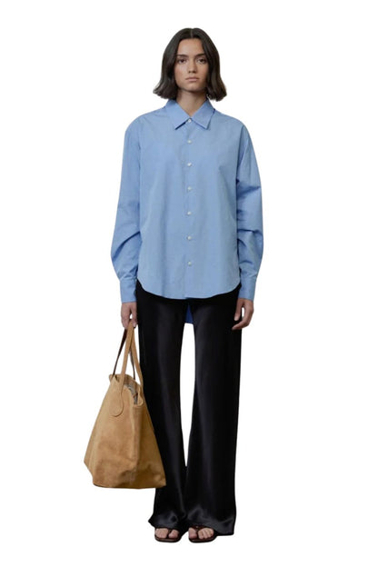 The Silk Bias Pant in Black
