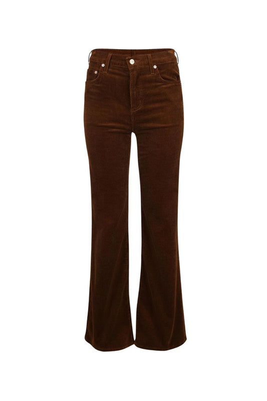 Kimberly 70's Flare Corduroy In Manuka