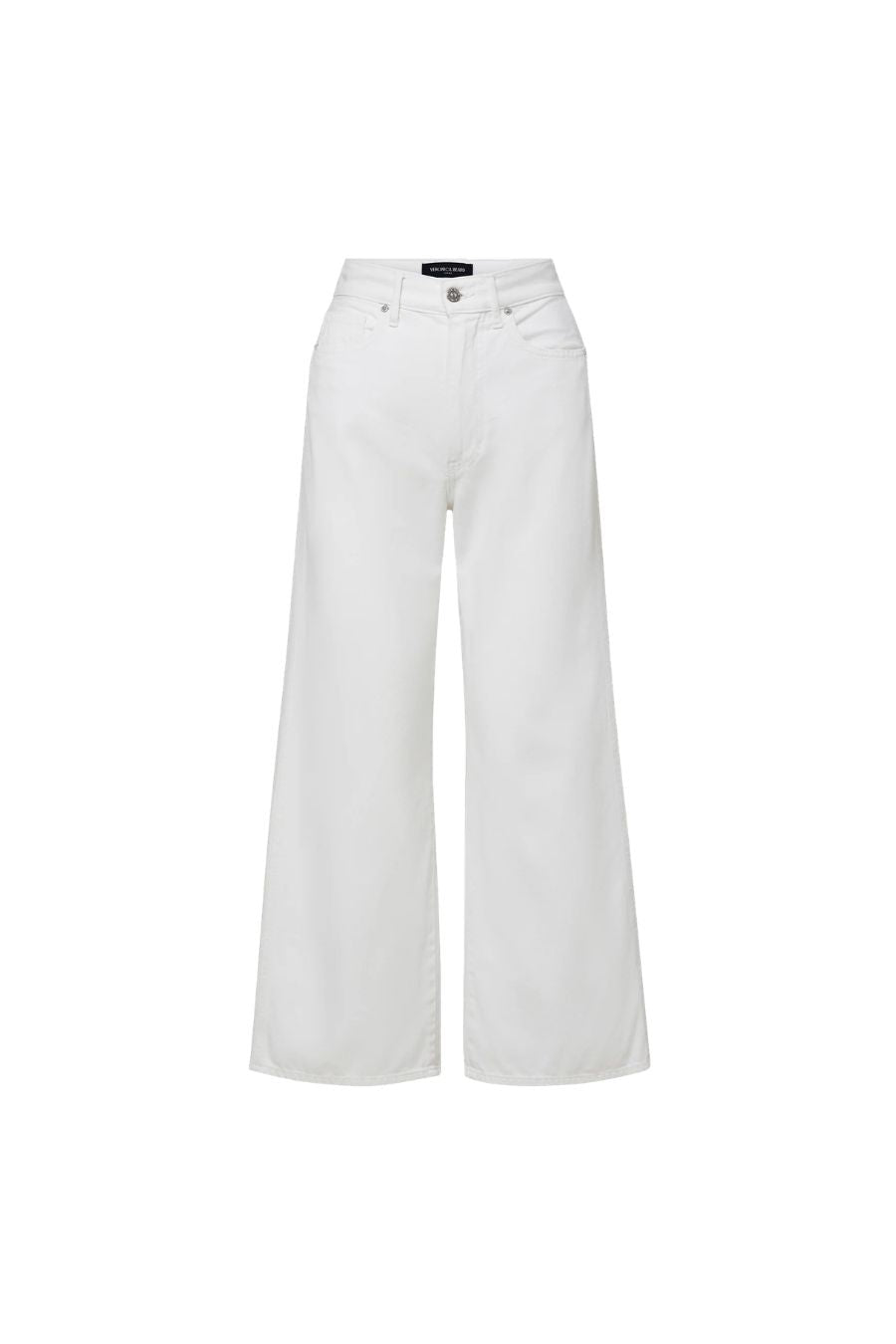 Taylor Cropped High Rise Jean in White