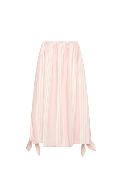 Rosie Skirt in Pink Stripe