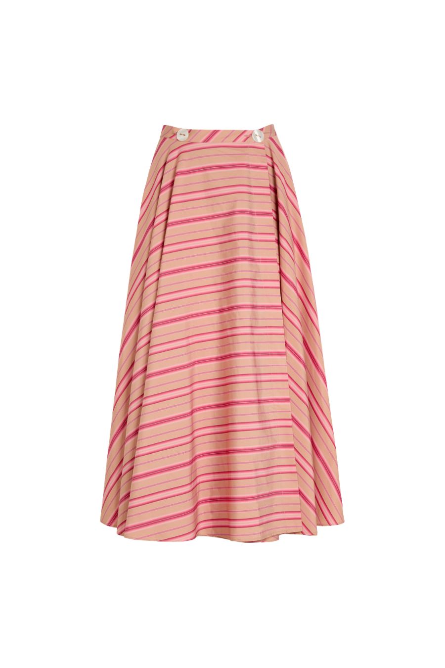 Audrey Skirt in Biscuit/Pink
