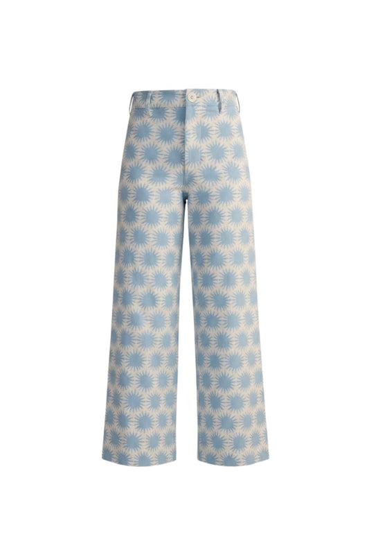 Disco Pants in Sun Print