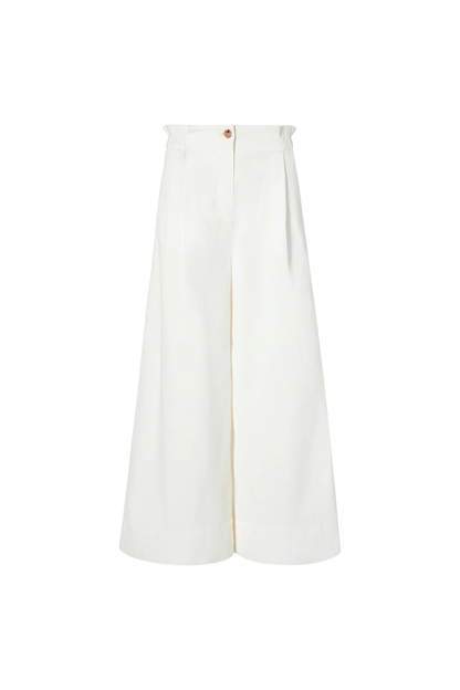 Sargent Emb Pants in Ivory