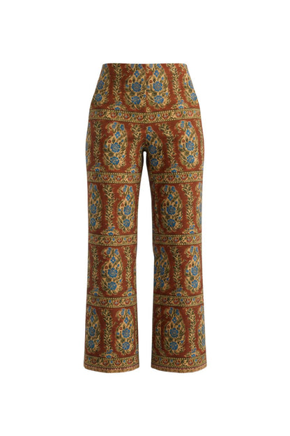 Juno Pant in Amber Glen Brown