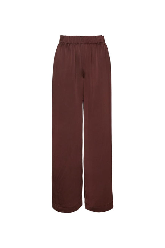 Brynn High Rise Wide Leg in Cinnabar