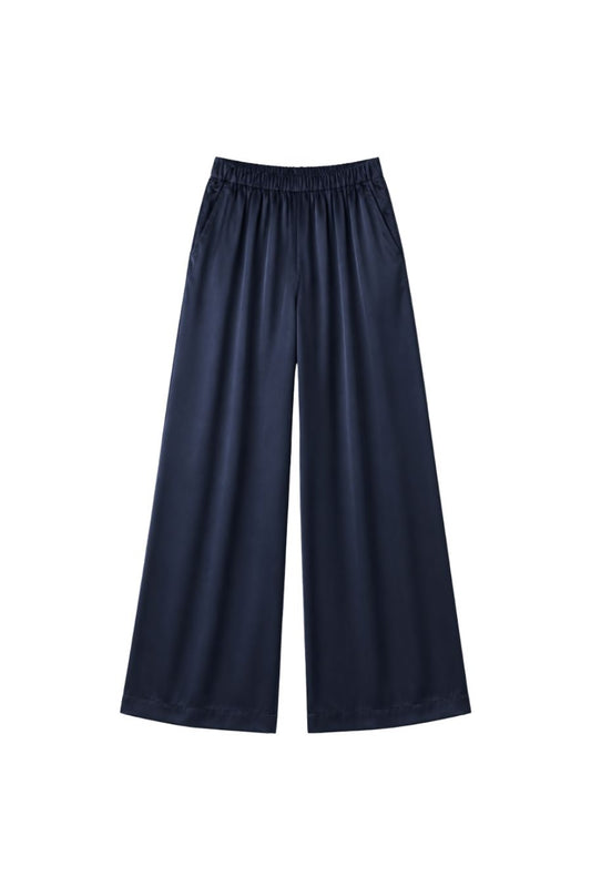 Brynn High Rise Wide Leg in Navy