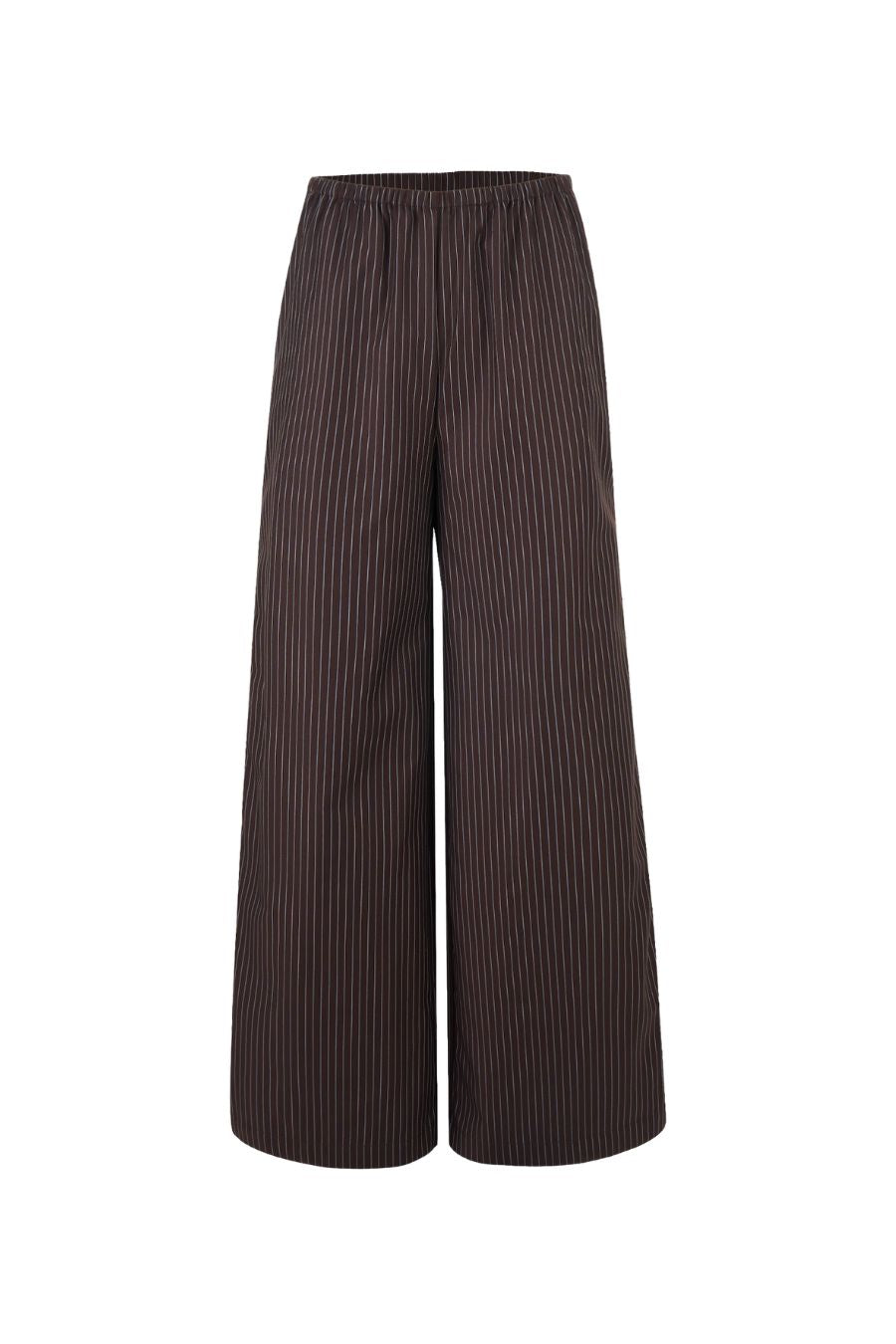Rosie Assoulin High Line Pant in Espresso, tailored pant