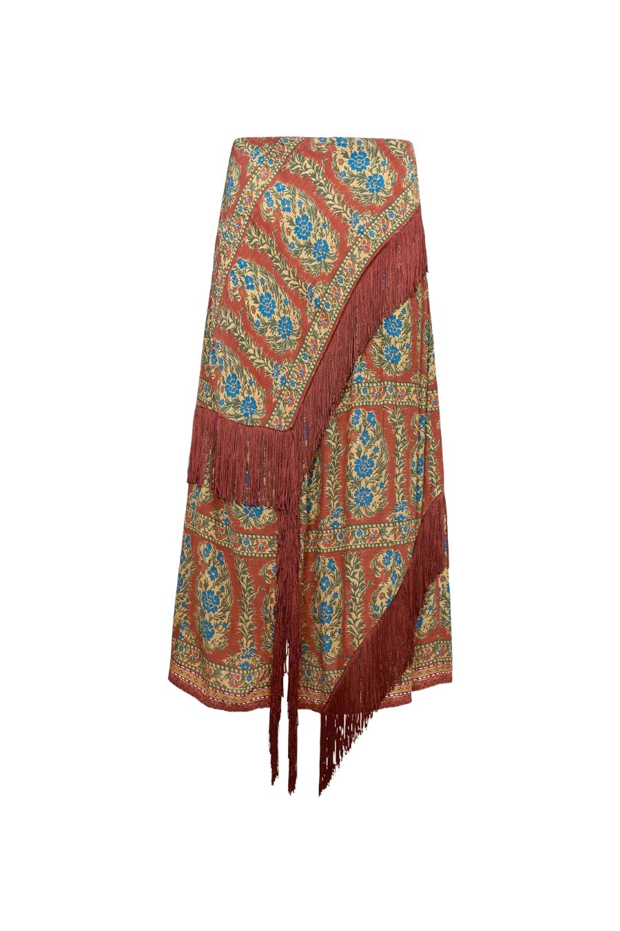 Allyne Skirt in Amber Glen Brown