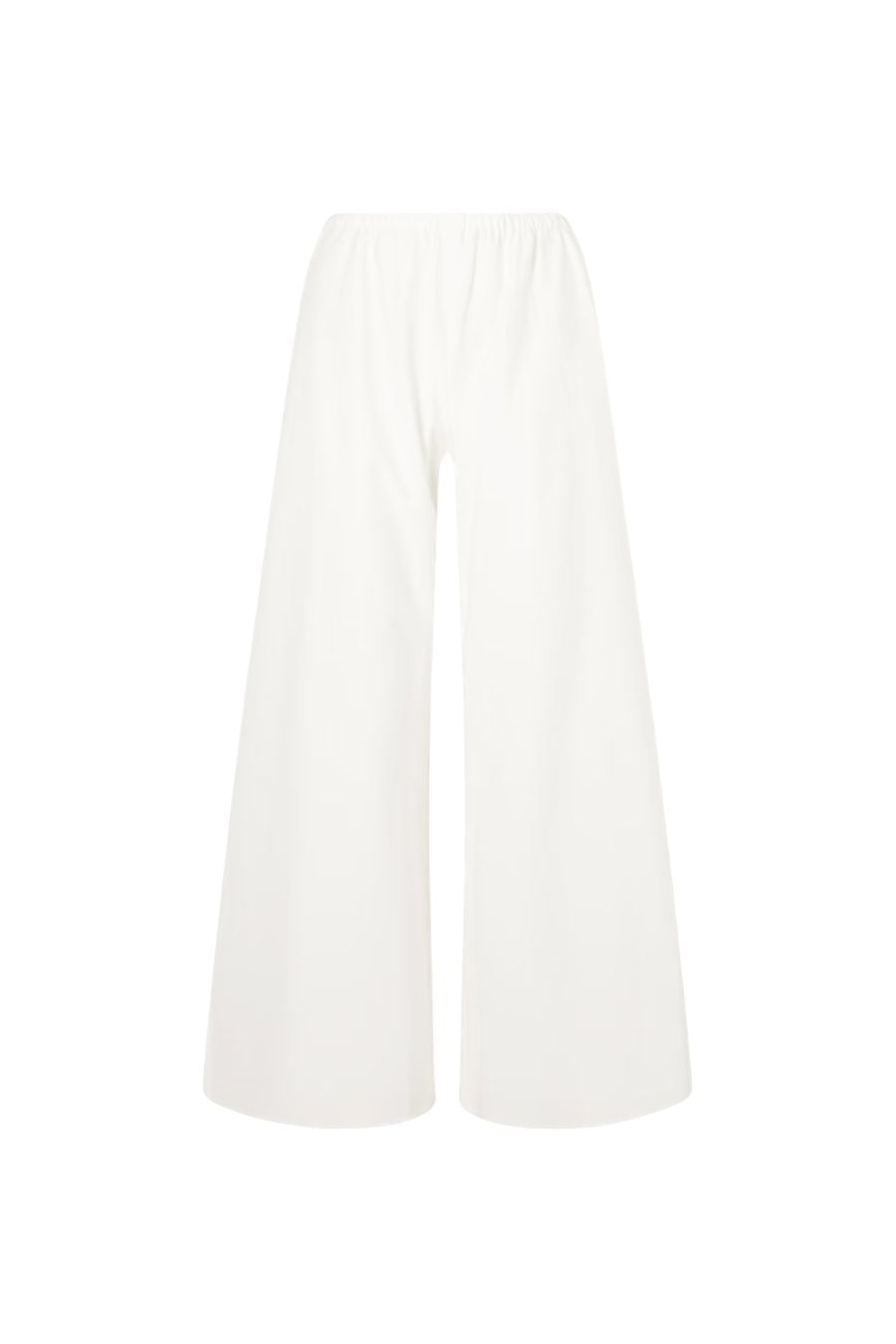 Cotton Poplin Colby Pant in White