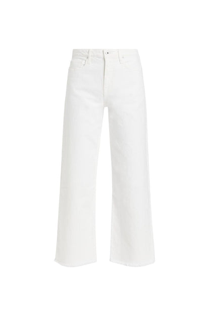 Jude Wide Leg in Distressed White