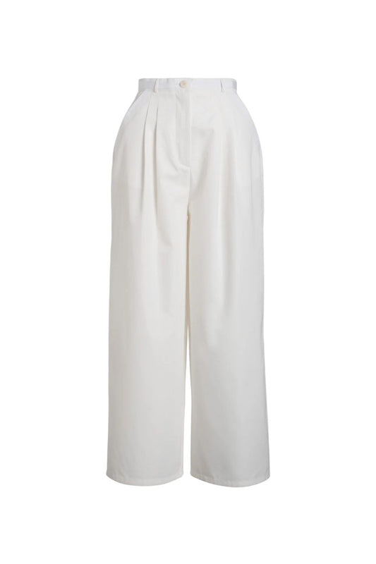Niebla Pant in White