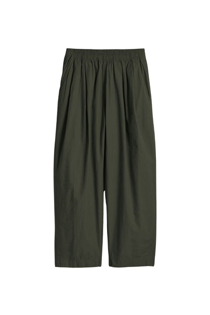 Spa Pleat Pant in Rosin by Apiece Apart — designer trousers at Bunny & Babe
