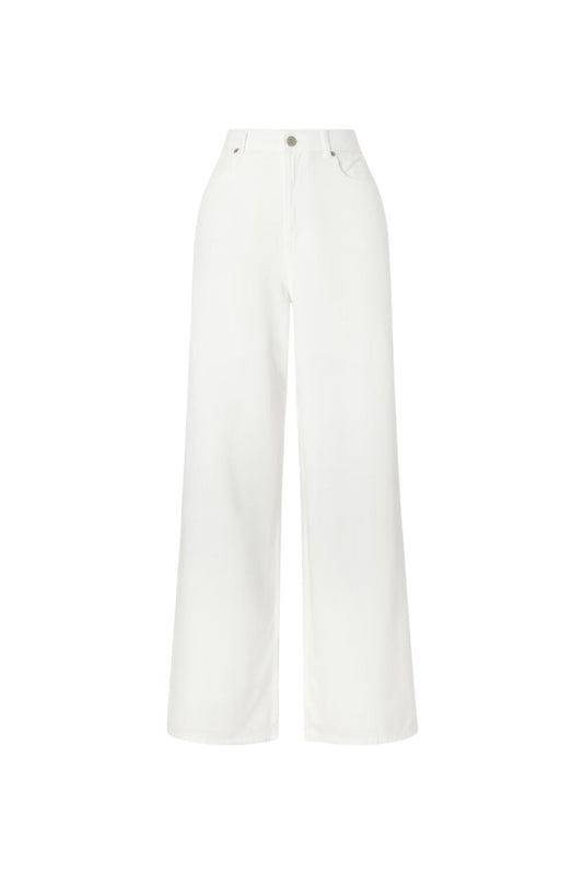 Super Wide Jean in Soft White
