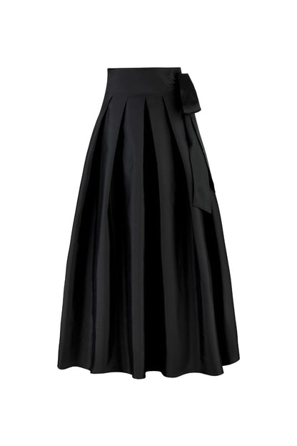 Yasmin Skirt in Taffeta Black