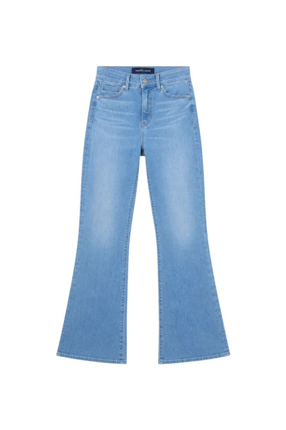 Carson High Rise Ankle Flare in Big Splash