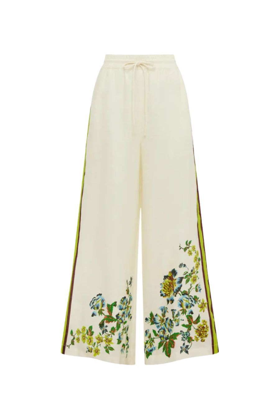 Phyllis Pant in Cream by Alémais — designer trousers at Bunny & Babe