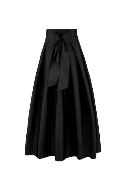 Yasmin Skirt in Taffeta Black