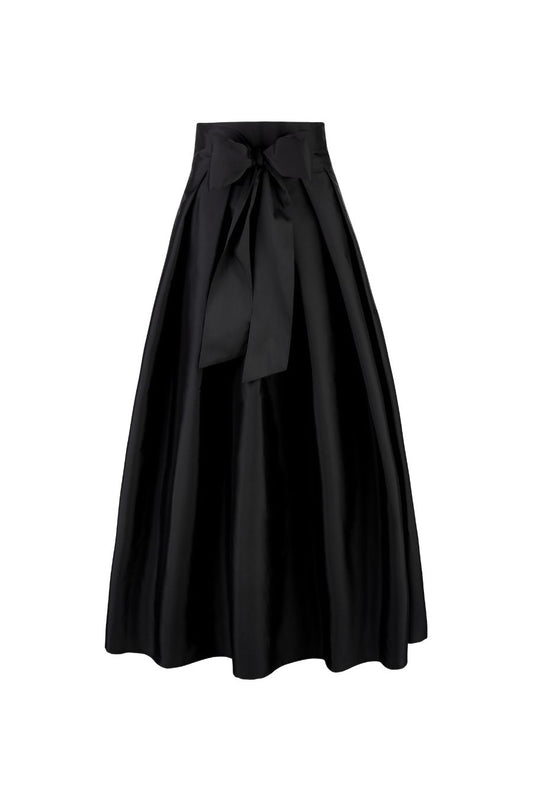 Yasmin Skirt in Taffeta Black