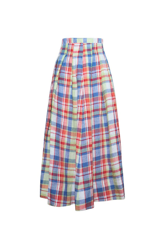 Maison Skirt in Harbor Club Madras