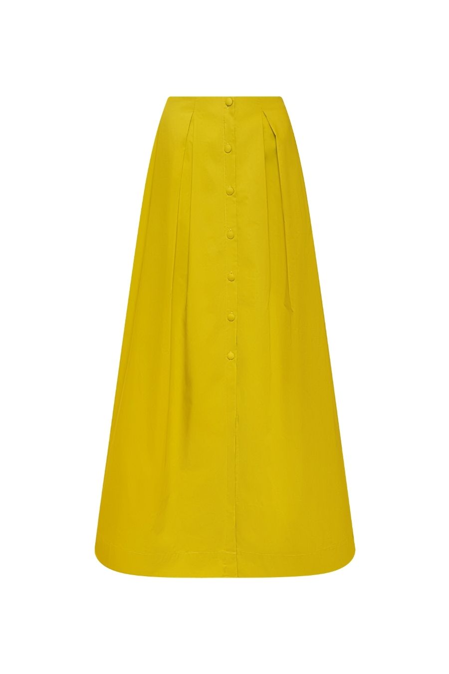 Lo Acabado Maxi Skirt in Lime