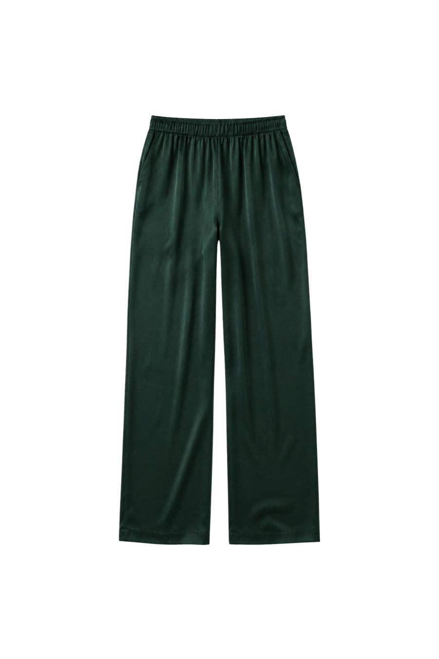 Sablyn Brynn High Rise Wide Leg in Hunter Green