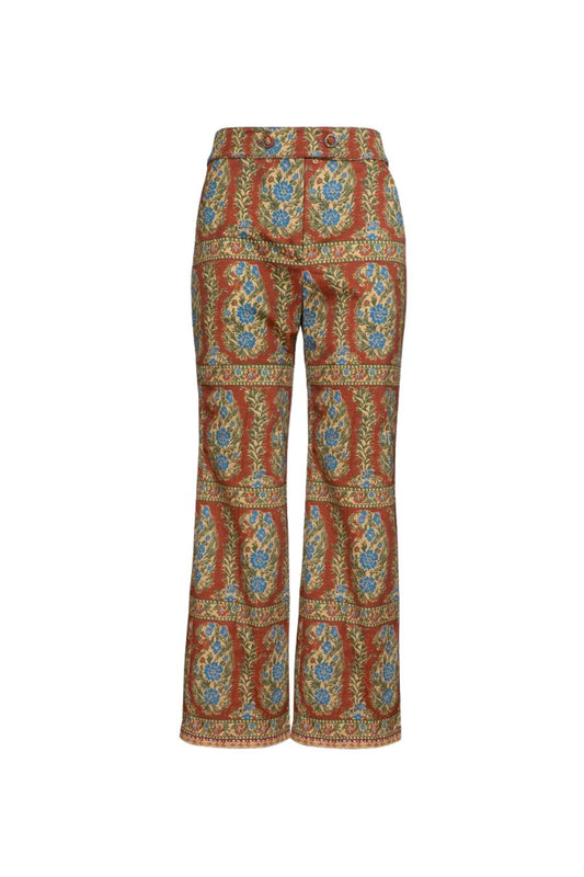 Juno Pant in Amber Glen Brown