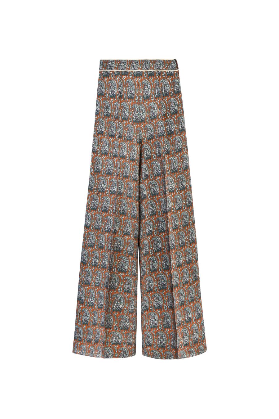 Rosha Pants in Termeh Brick