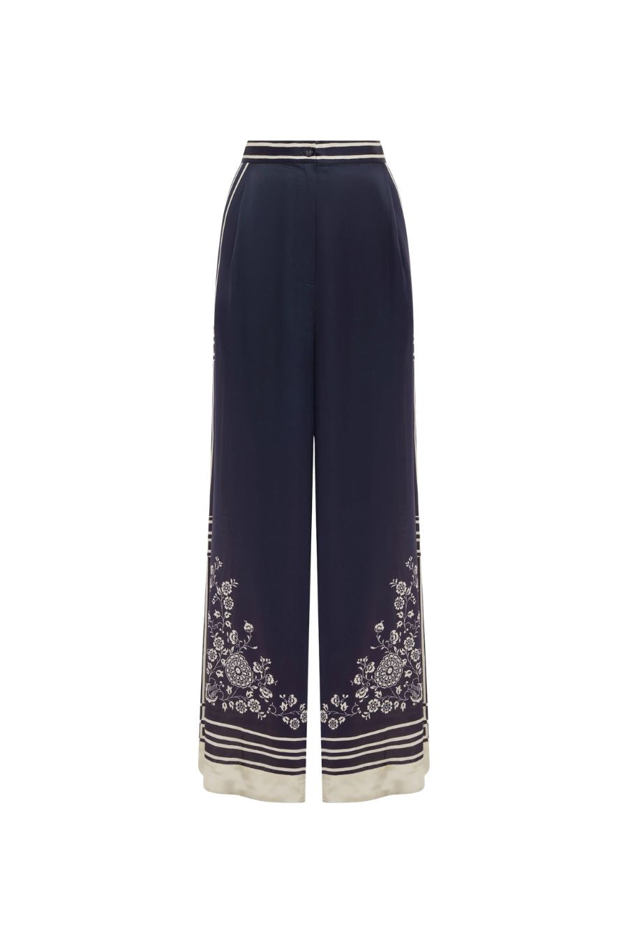Banderra Silk Pant in Ink