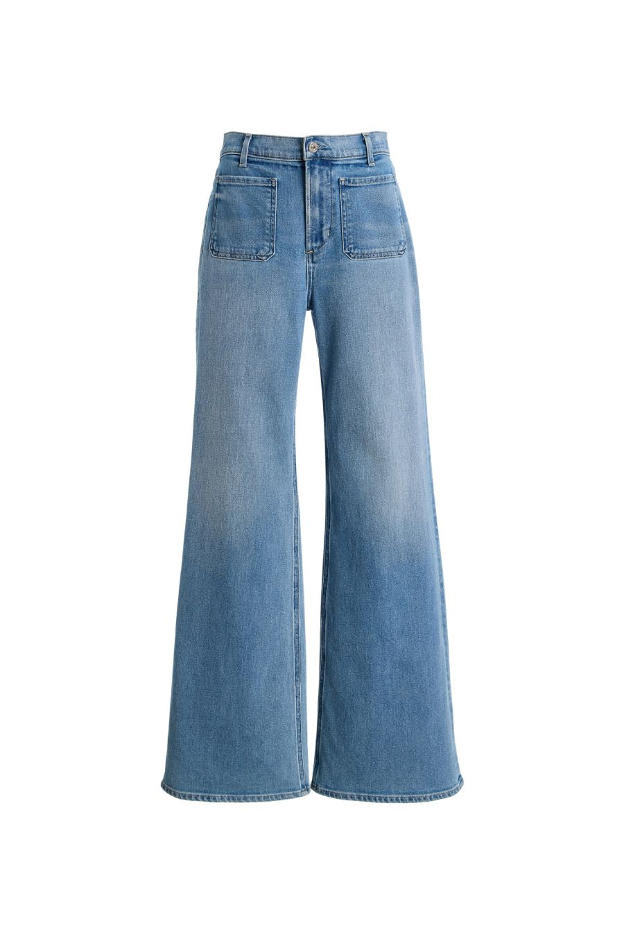 Kimberly Patch Pocket Flare in Adore
