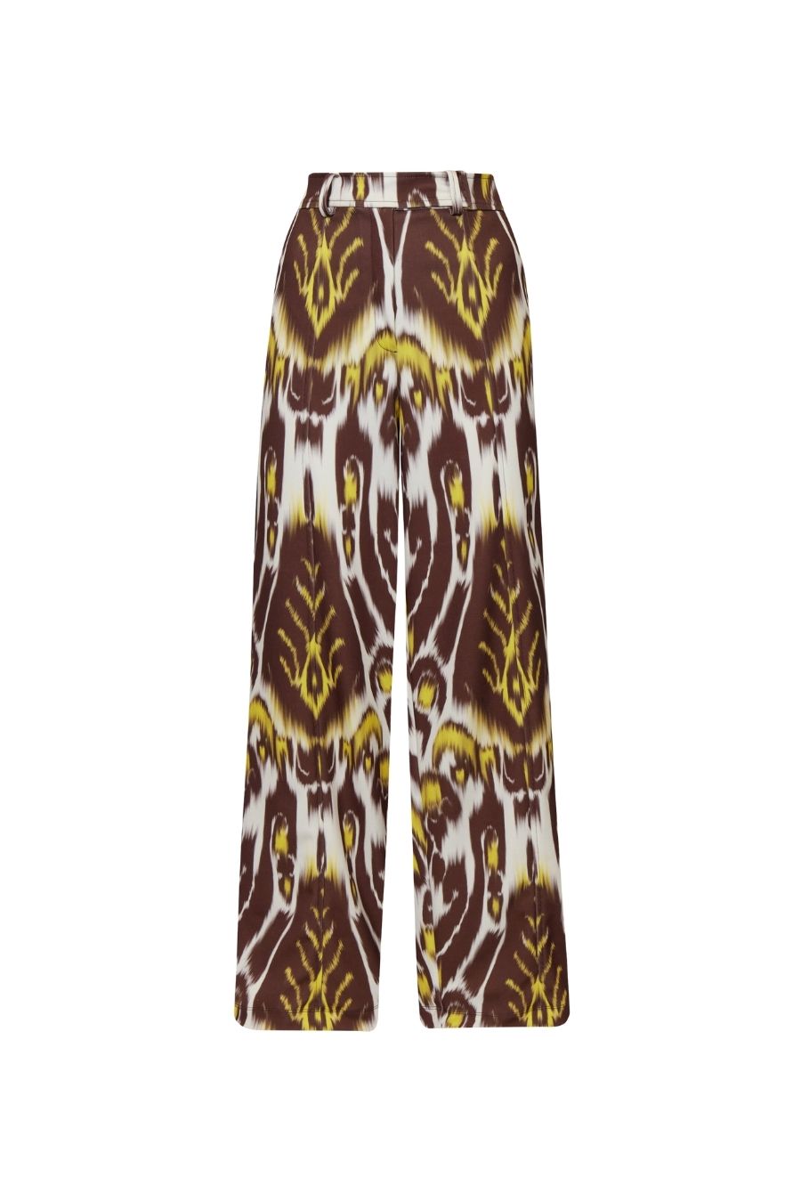 Me Quedas Printed Wide-Leg Pants
