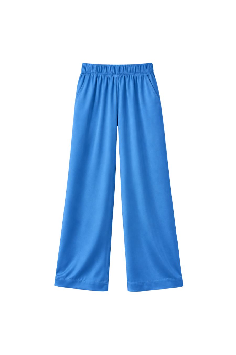Brynn High Rise Wide Leg in Coastal Blue by Sablyn