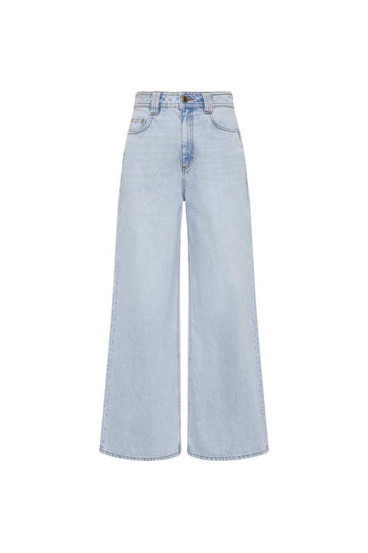 Rylan Extra Wide Leg Jean in Light Wash