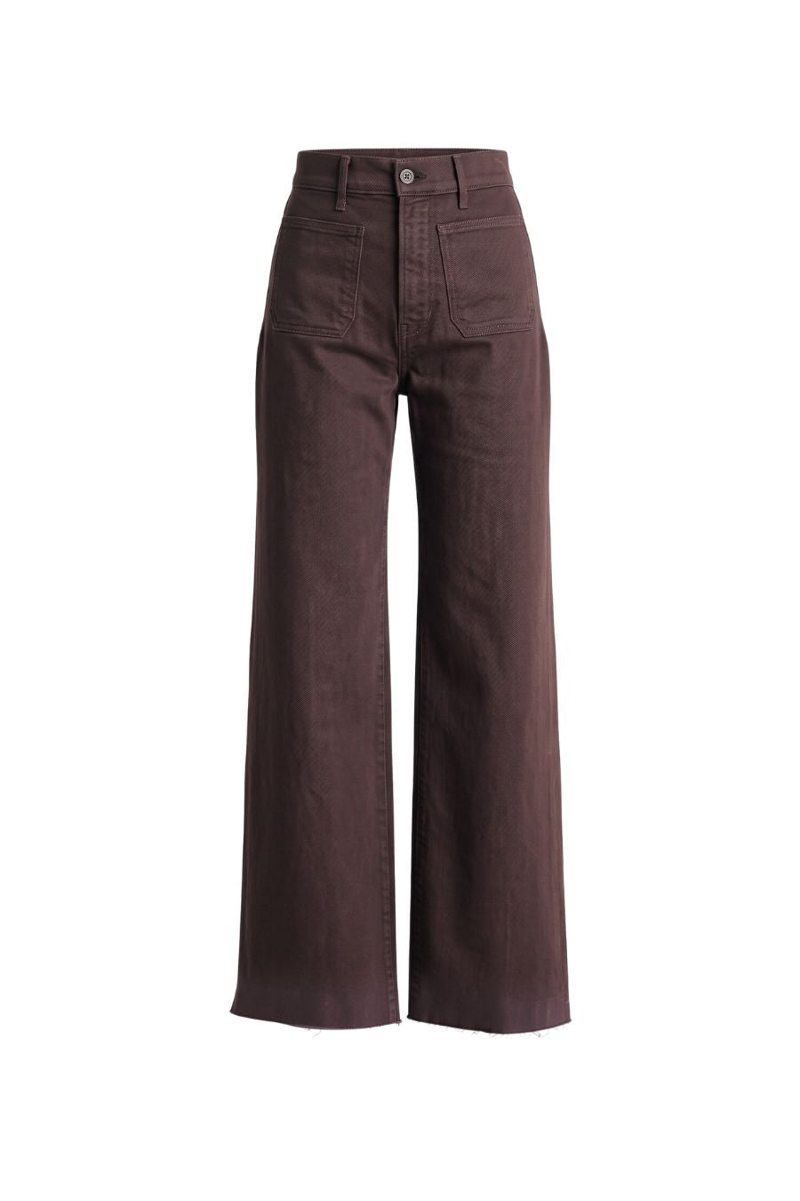 Grant Pant with Patch Pockets in Espresso