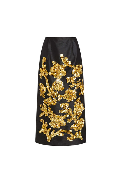 TS Mirage Sequin Embellished Midi Skirt