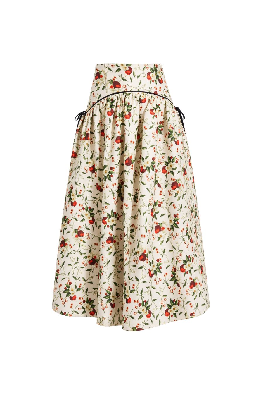 Nolita Skirt in Camellia Ivory by Hunter Bell
