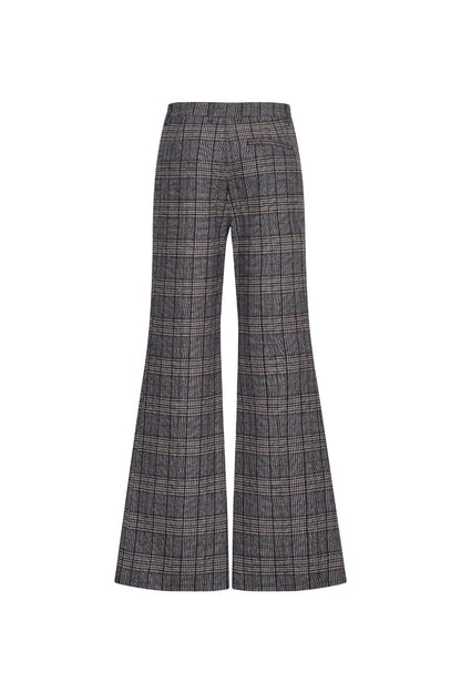 Annie Pant in Keighly Plaid Grey by Cara Cara