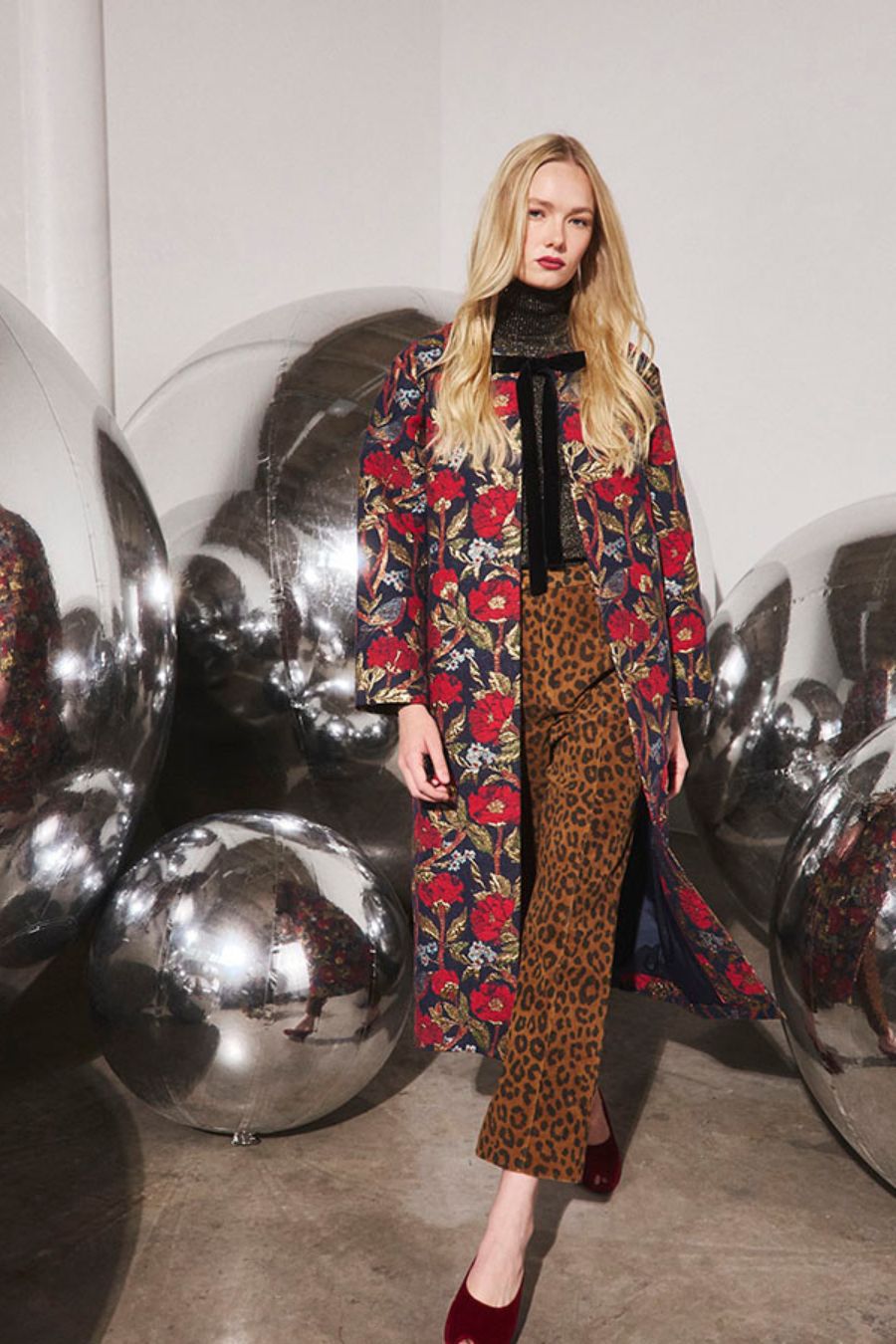 Hills Pant in Soho Leopard Camel