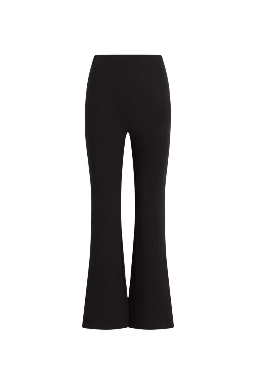Rio High Waist Flare Pant in Black