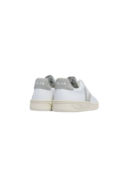 V-12 Leather White Light Grey